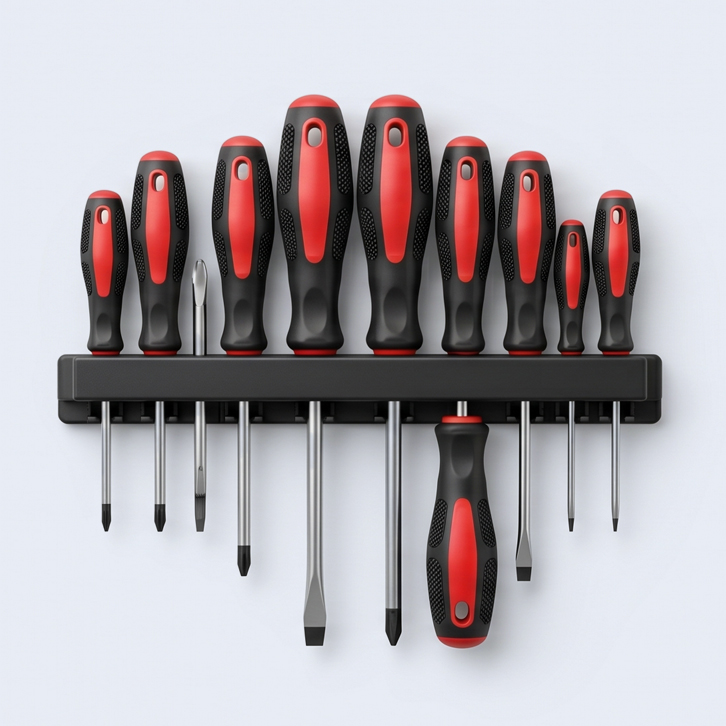Tamper Proof Torx Screwdriver Bits Set 75mm S2 Steel 1/4 Inch Hex